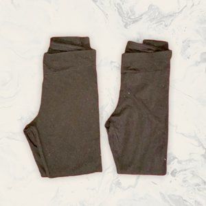 2 pc Women's Black Leggings Size 4-6